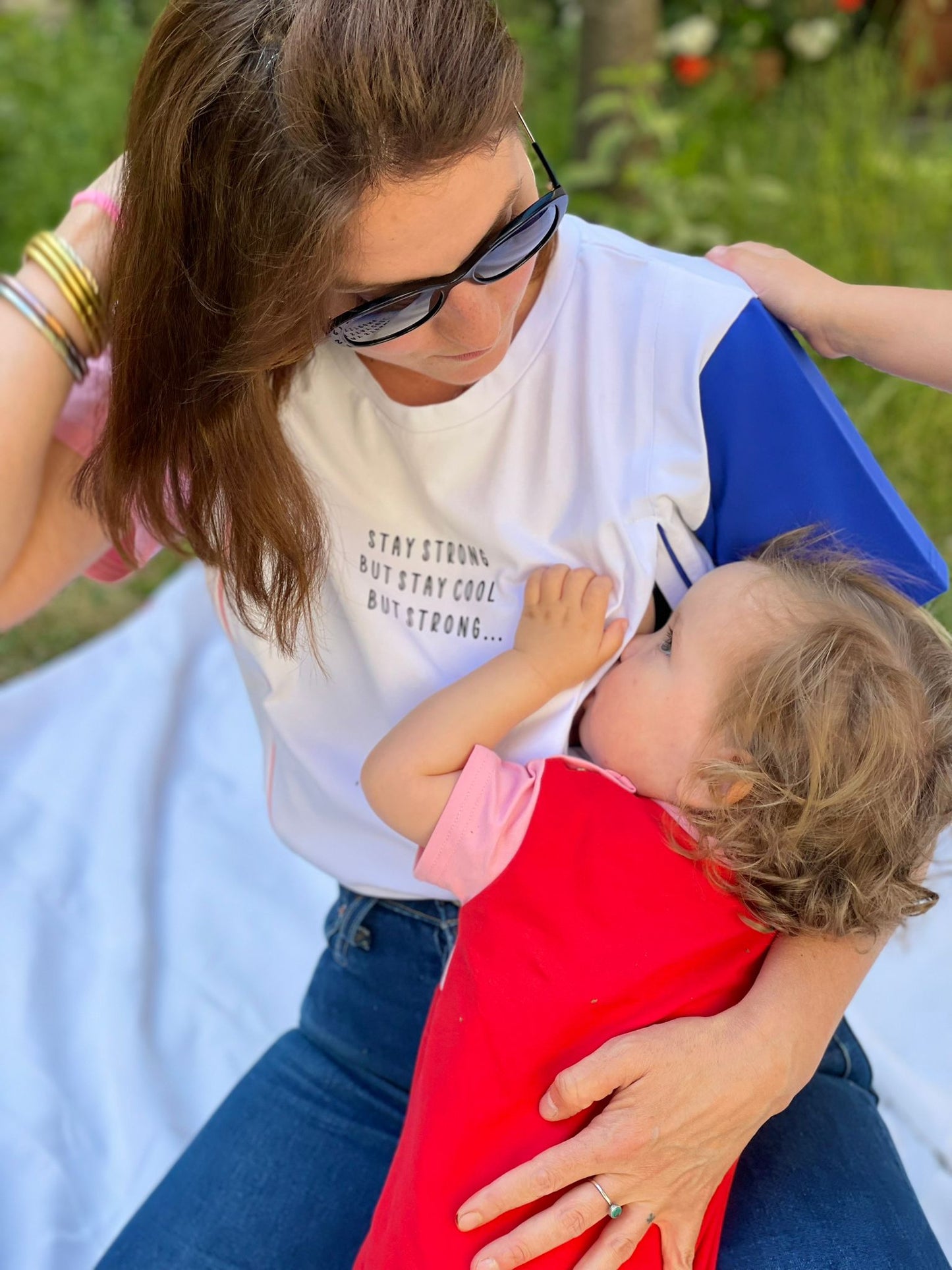 TEE ALLAITEMENT MAMAN "STAY COOL"