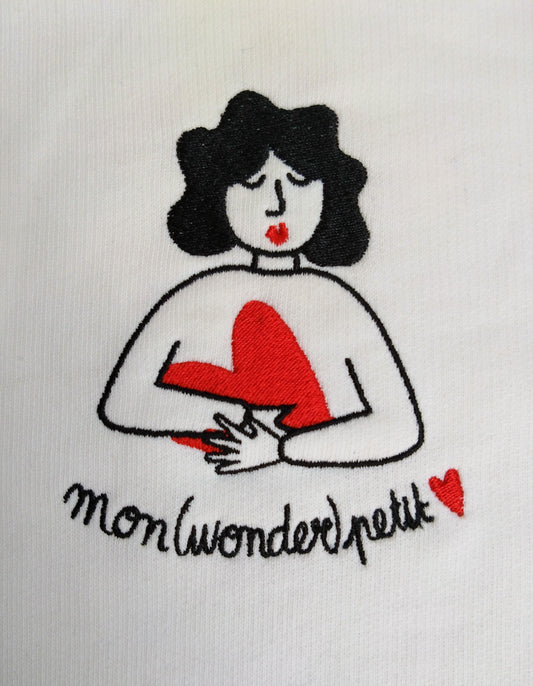 SWEAT FEMME - Maude Manivert & MaisonMiniWonder