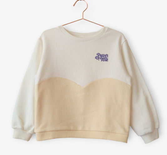 SWEAT ENFANT CORAZON CREAMY